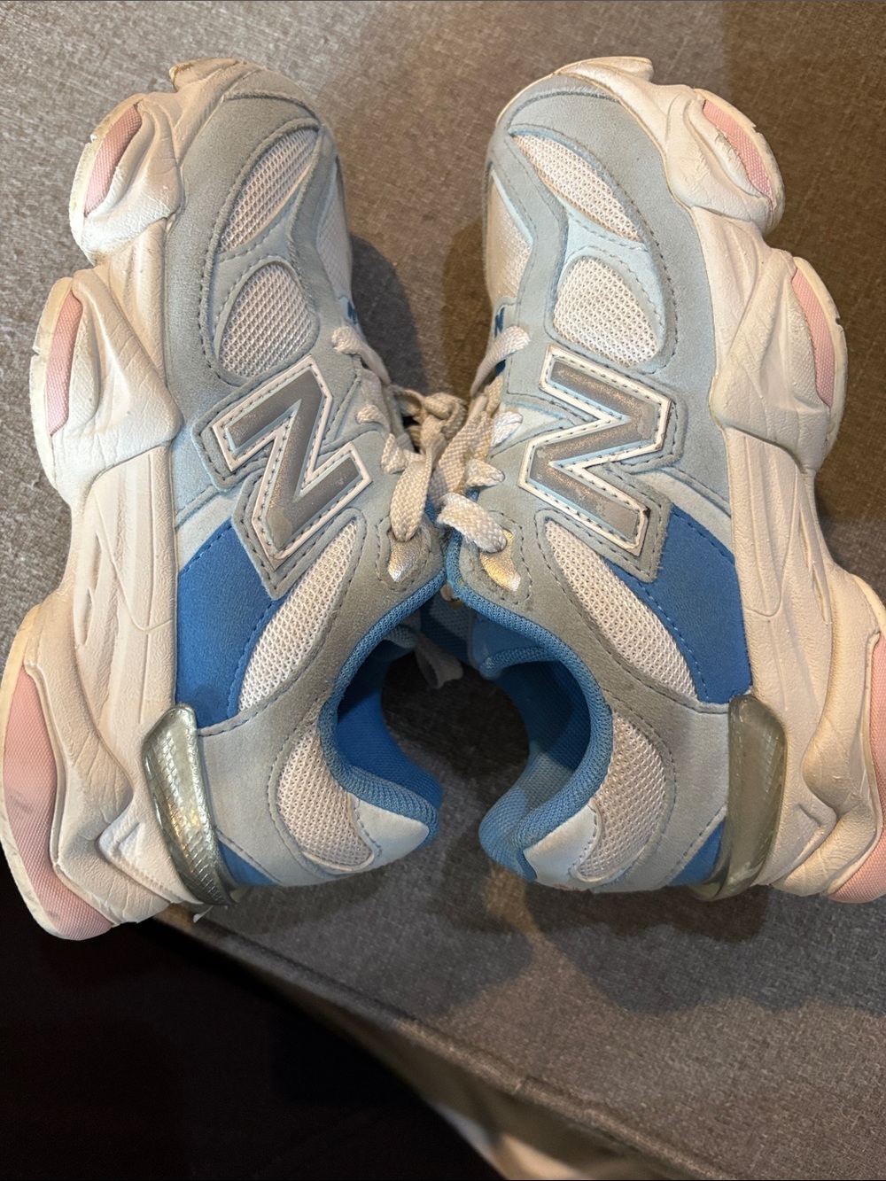 New Balance Kids Sneakers Light Blue White 9060